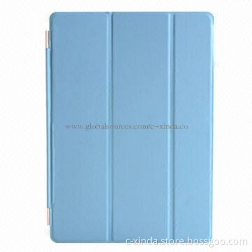 Official slim leather case for iPad air smart cover, sleep and awake functions